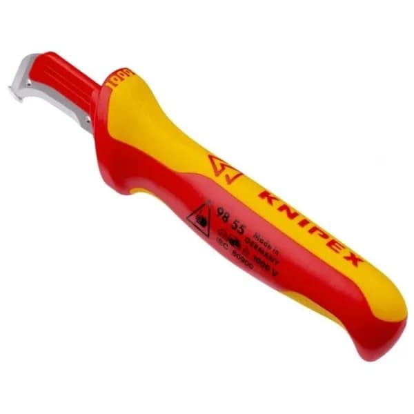 KNIPEX - Stripping knife - isolert - 180 mm