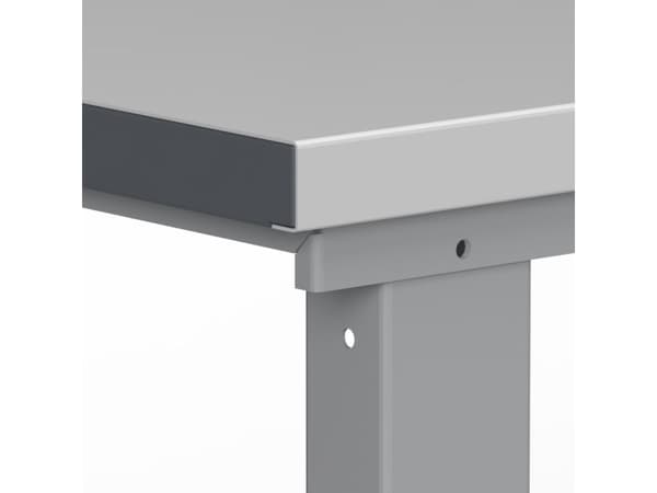 Arkivbänk 2500x800 mm stålbänkskiva
