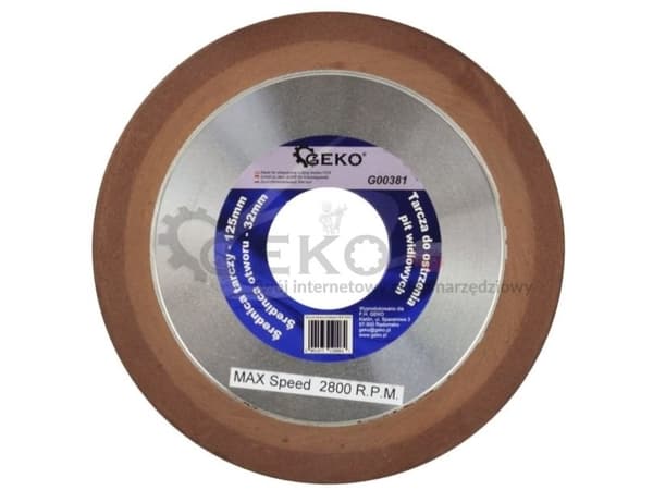 Geko skärpskiva för bågfil 125x32mm (G00381)