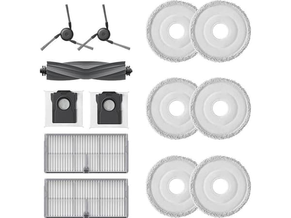 X40 Ultra Accessories Kit Rubber Brush, Side Brushes, Dust Box Filters, Dust