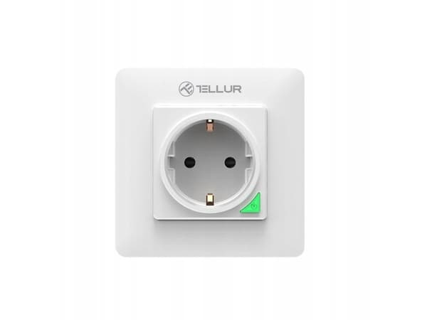 Tellur Smart WiFi Wall Plug 3000w, 16A, white