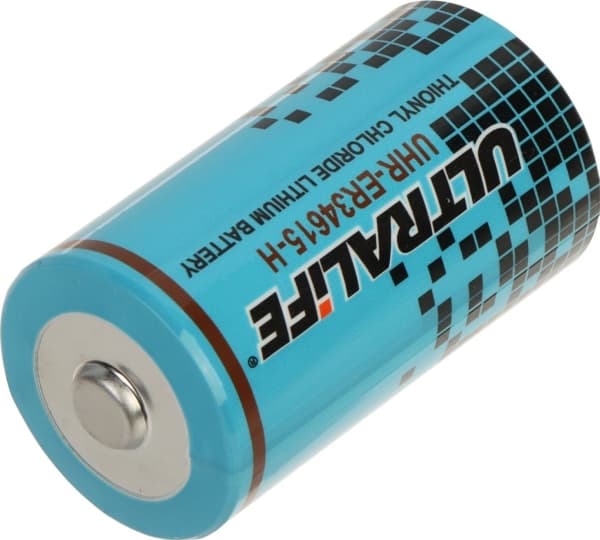 Ultralife ER34615, Kertakäyttöinen akku, D, Litium, 3,6 V, 1 kpl, 19000 mAh