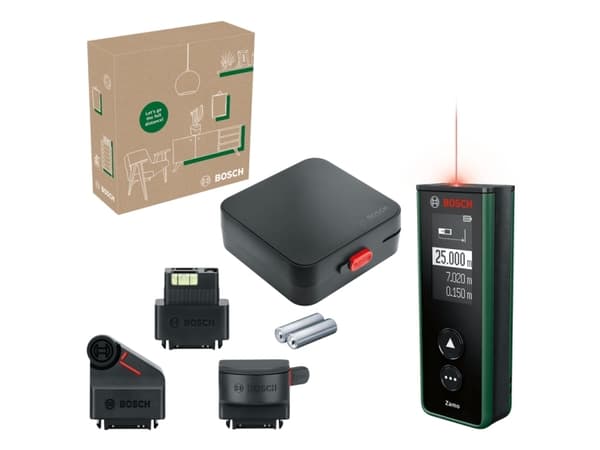 Bosch 06036729Z1, Avståndslasermätare, m, Svart, Grön, 25 m, 0,15 m, 2 mm