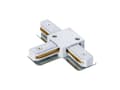 Miniatyrbilde 5 av 5: DPM T-kobling for utenpåliggende skinne, hvit, X-LINE