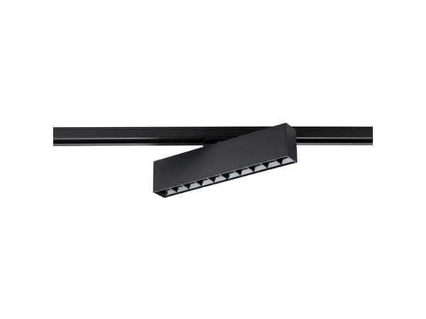 Armatur for skinnesystem DPM X-Line STF2-10W-B, 10 W, LED