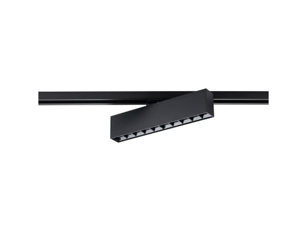 Armatur for skinnesystem DPM X-Line STF2-10W-B, 10 W, LED