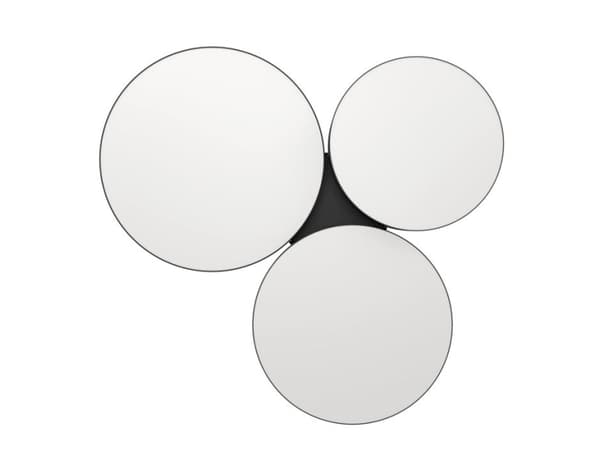 EGLO BARBANO-Z, 3 lampor, LED, 2550 LM, IP20, Svart, Vit