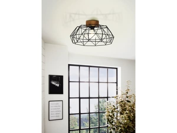 EGLO PADSTOW LOFT E27 Ø445 SORT FSC