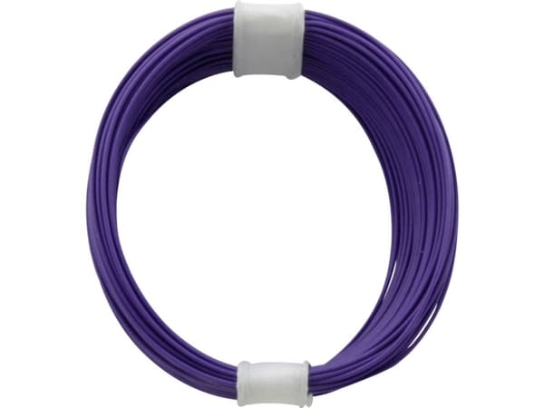 Donau Elektronik 110-6 Wire 1 x 0,04 mm² violett 10 m
