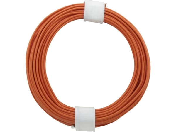 Donau Elektronik 118-7 Johdin 1 x 0,14 mm² oranssi 10 m