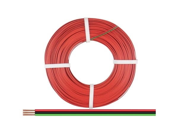 Donau Elektronik 318-014-50 Johdin 3 x 0,14 mm² punainen, vihreä, musta 50 m