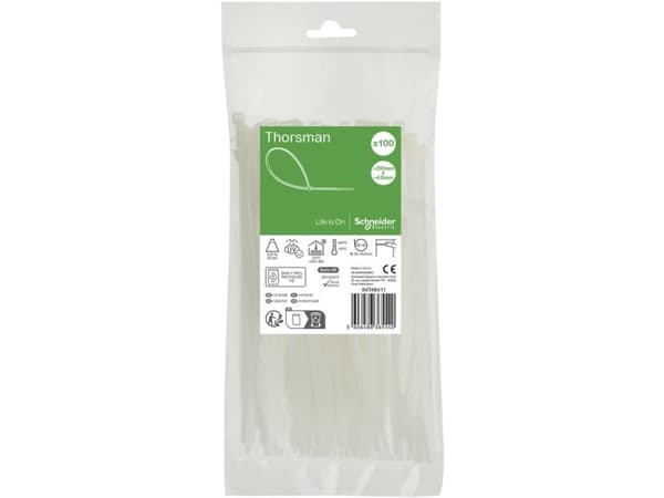 SCHNEIDER ELECTRIC buntband Thorsman 200x4,8mm natur 100 st