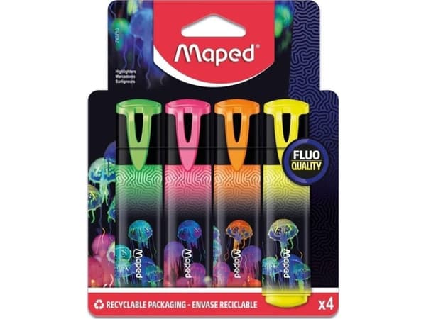 maped Deepsea Paradise highlighter Flerfärgad