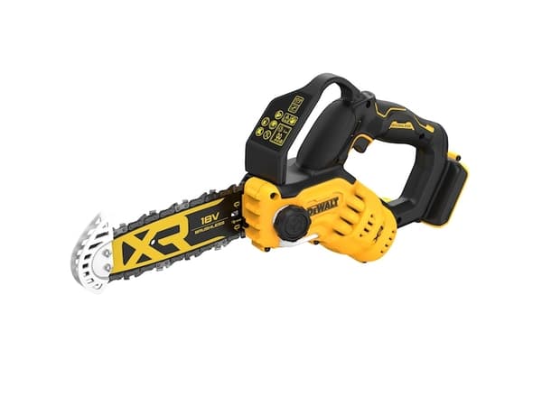 DEWALT DCMPS520N-XJ Akku-Astsäge 20 cm Schwert buerstenlos 18 Volt - Leistungsstarke 18 Volt Akku-Astsäge - ideal für die allgemeine Baumpflege Bürst