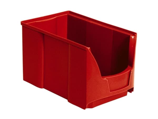 977323 Säilytyslaatikot Ruokalaatu (L x K x S) 200 x 200 x 360 mm Punainen 8 kpl