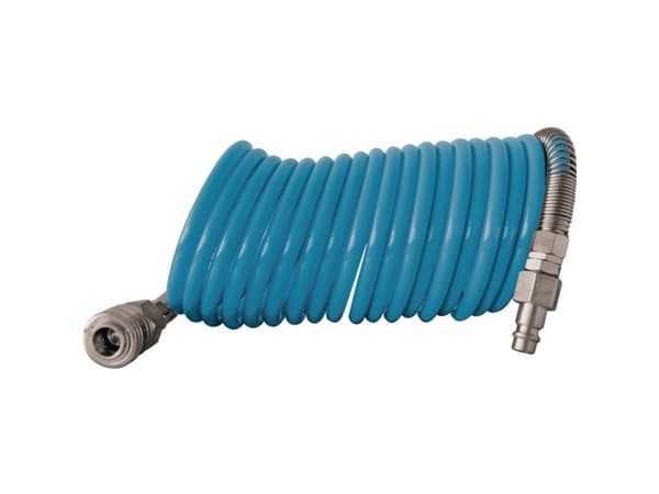 EWO Trykluft-Spiralslange 5 m 16.8 bar