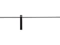 Miniatyrbild 2 av 5: Nowodvorski Led vägglampa IMPULSE 8116 vägglampa 10W 3000K svart band
