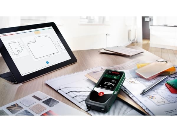 Bosch AdvancedlDistance 50C, laseretäisyysmittari, m, monivärinen, digitaalinen, 50 m, 0,05 m