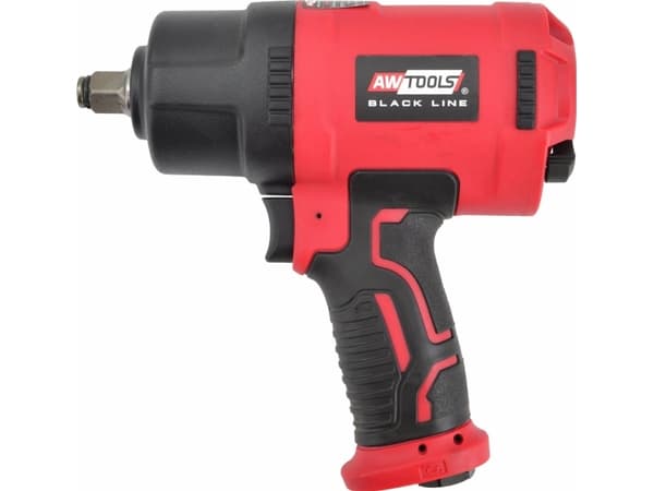AW-Tools AWTOOLS pneumatisk slagnøkkel 1/2" 1750Nm Black LINE