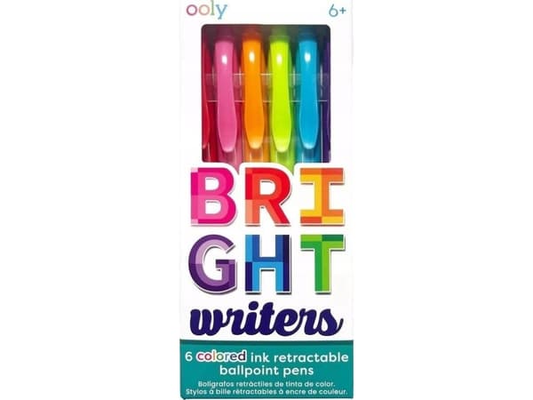 Teka Bright Writers färgpennor 6 st