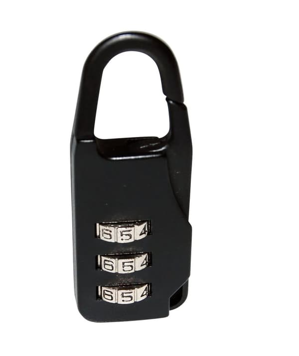 Usorteret Bagagekodel?s - karabin Med 3 skiverFarve: Sort M?l: 58,4 x 22,2 x 9,7 mm.N?glekombinationer: 1.000