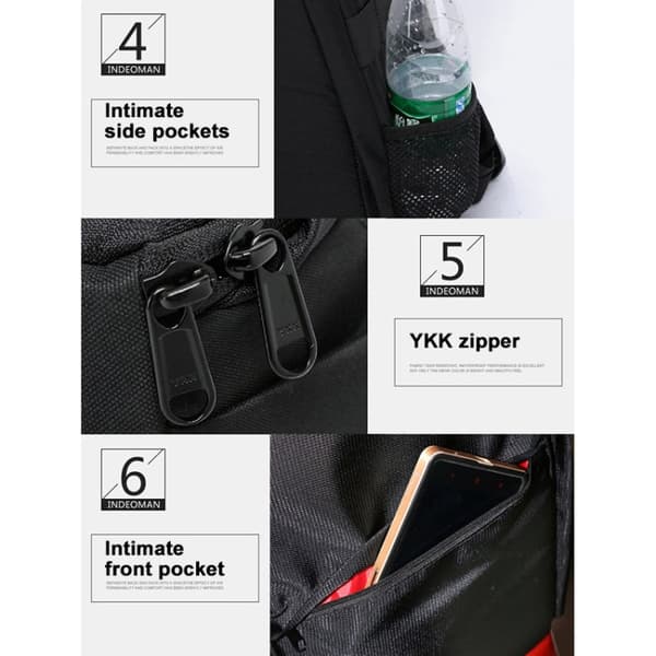 Kamerareppu punainen