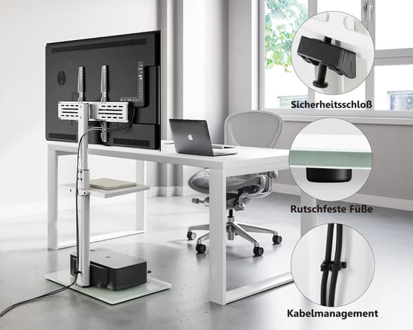 TV -lattiajalusta 32"-60" 30kg
