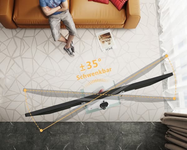 TV -lattiajalusta 32"-60" 30kg