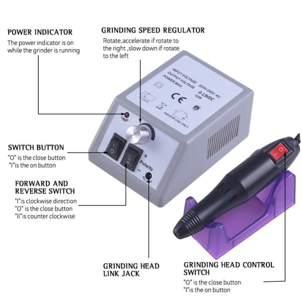 Kynsipora 20000 RPM