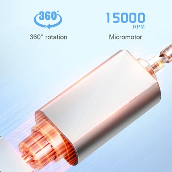 Kynsipora ladattava 500 mAh