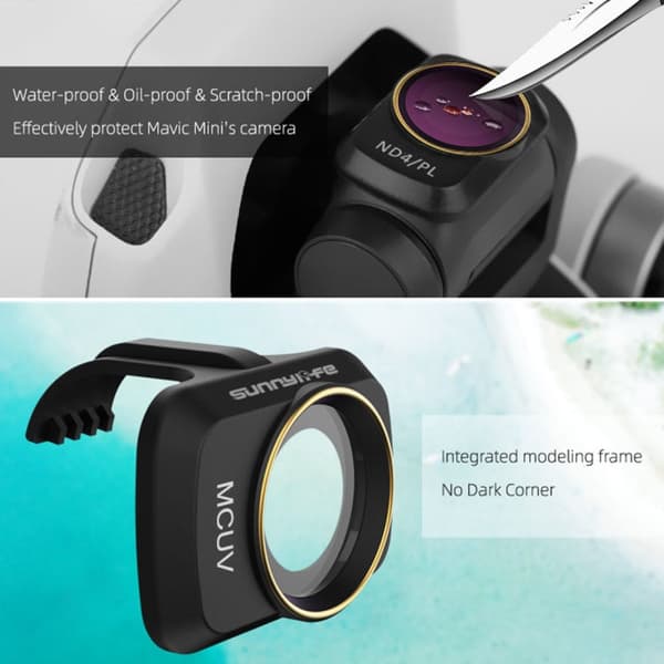 DJI Mavic Mini / Mini 2 Filtterit 6 Kpl