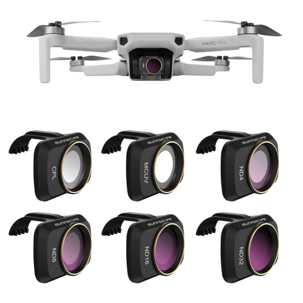 DJI Mavic Mini / Mini 2 Filtterit 6 Kpl