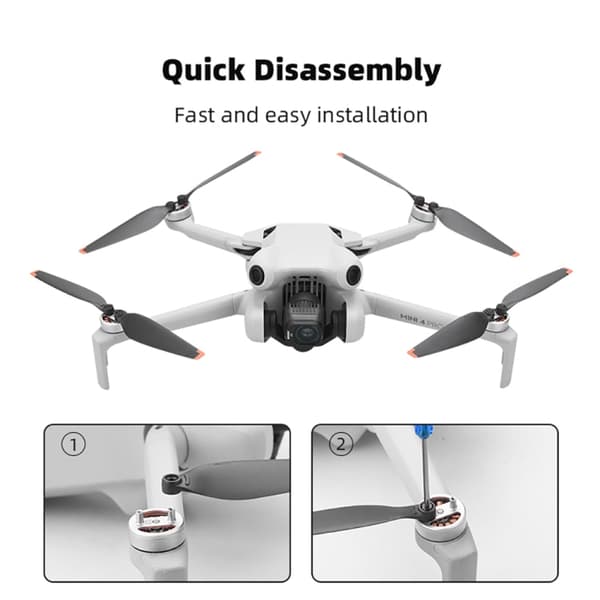 DJI Mini 4 Pro potkurit 2 paria
