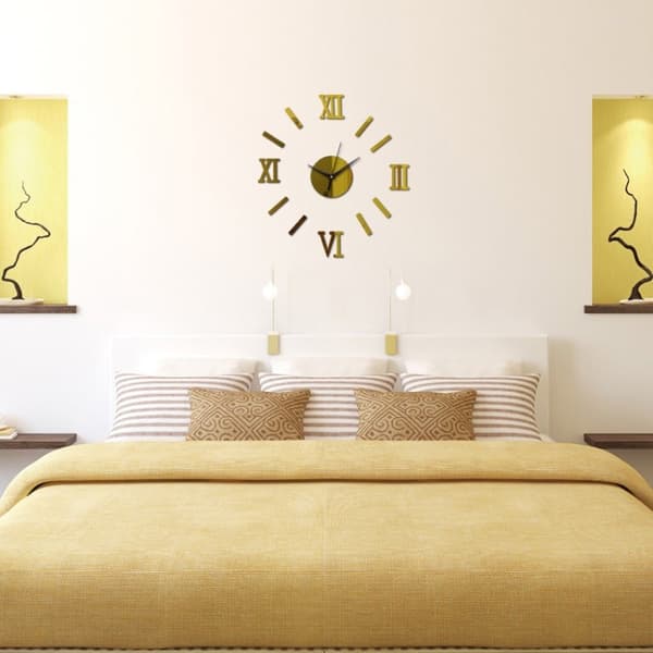 Seinäkello DIY tarra (Gold)