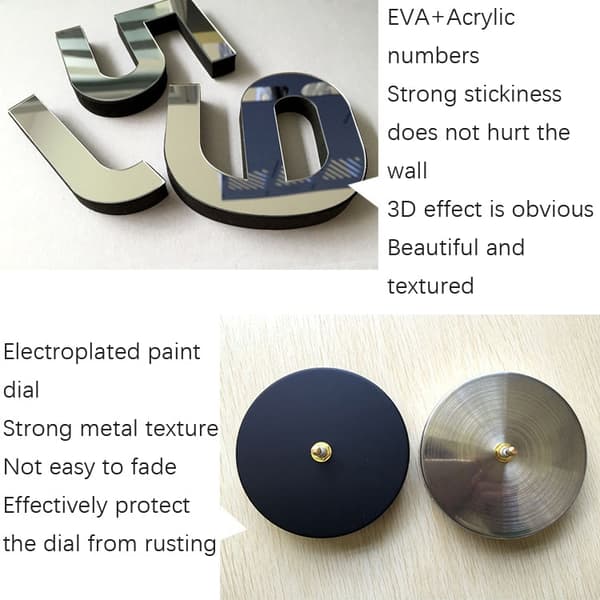 Seinäkello DIY Akryyli