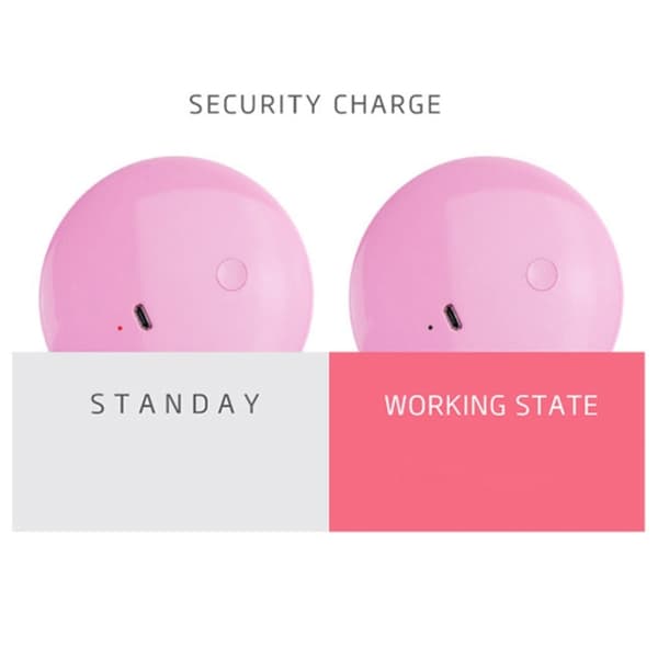 Meikkipeili LED (Pink)