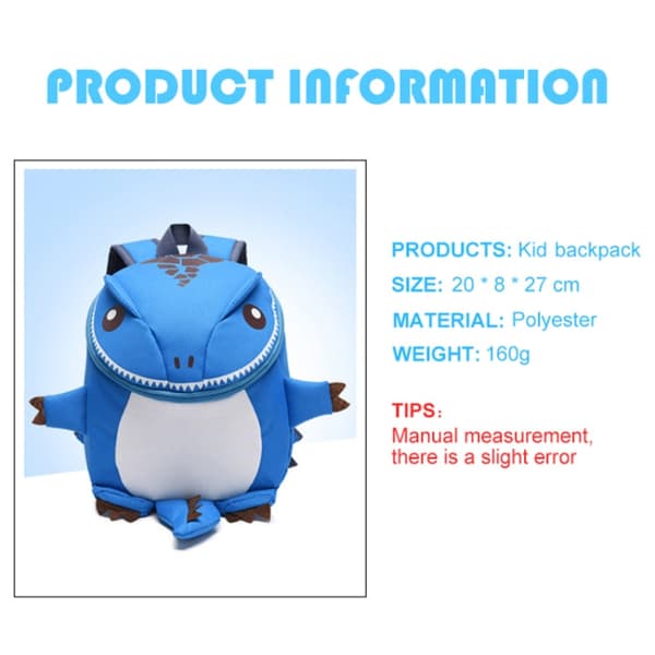 Lasten Kerhoreppu Dinosaurus (Blue)