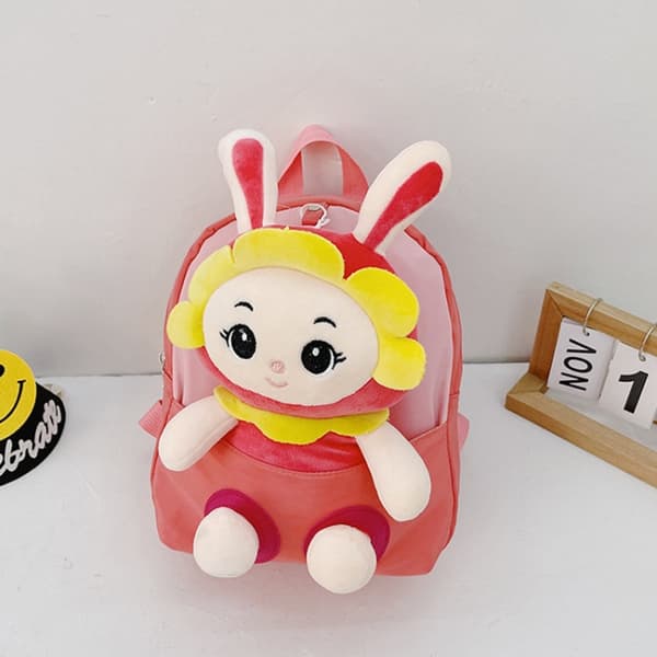 Lasten kerhoreppu Cute (With Hat Bunny Dark Pink)