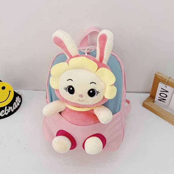 Lasten kerhoreppu Cute (With Hat Bunny Pink)