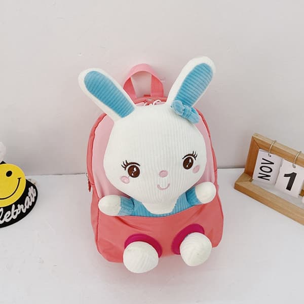 Lasten kerhoreppu Cute (Bunny Dark Pink)