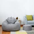 Pikkukuva 7 / 7: Päällinen Lazy Sofa Bean Bag 90x110cm (Cherry Pink)