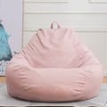 Pikkukuva 1 / 7: Päällinen Lazy Sofa Bean Bag 90x110cm (Cherry Pink)