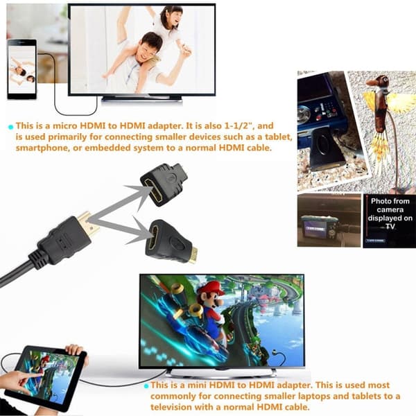 3 in 1 Full HD 1080P HDMI Kit 1.5 M