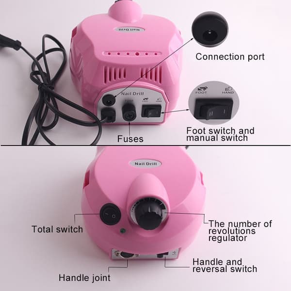 Kynsipora 25000 RPM (White)