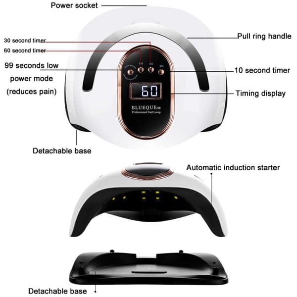 Kynsiuuni 168W LED Nail Art
