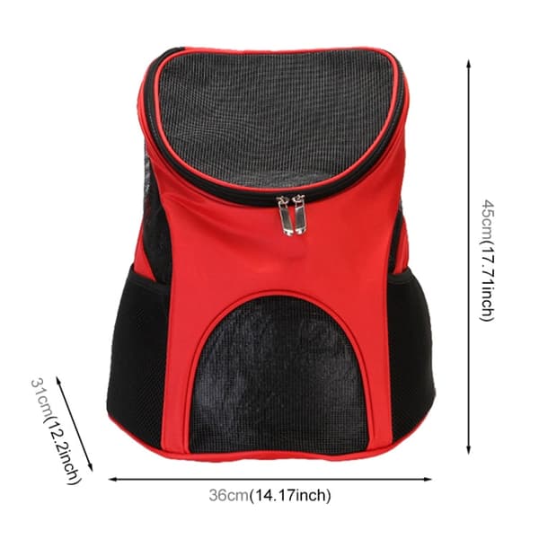 Lemmikkireppu 45 x 36 x 31cm (Red)