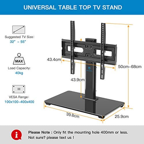 Universal-TV-jalusta. Sopii 32–55"