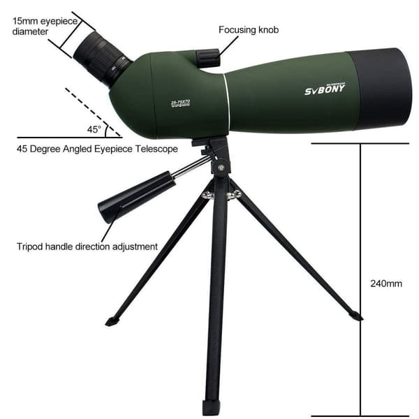 Svbony 25-75x70 kaukoputki