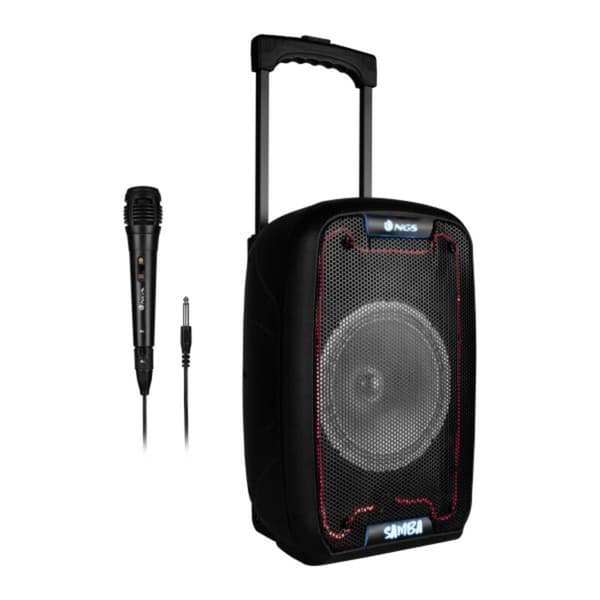 Kannettavat Bluetooth-kaiuttimet NGS WildSamba 30W Musta
