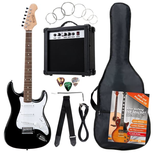 Sähkökitara Rocktile ST-Pack Black